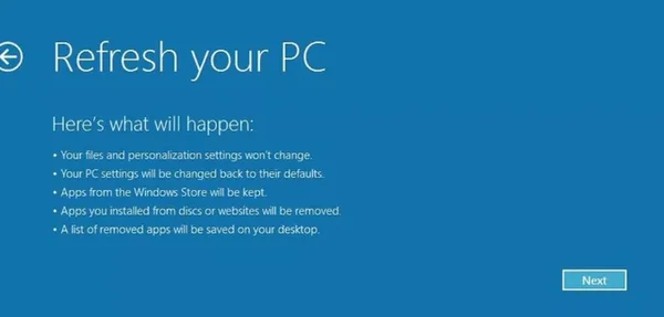 Refresh PC