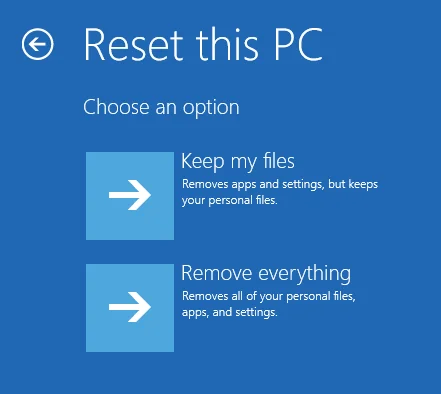 Windows Refresh PC Setting featured image