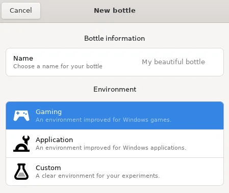 Gaming Bottle